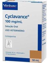 Cyclavance Virbac 100 mg/mL para Cães - 50 ml - Zoetis
