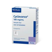 Cyclavance Virbac 100mg/ml 15ml - Cães