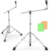 Cymbal Stand Boom Stand, pacote com 2 unidades para conjunto de hardware de bateria