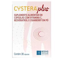 Cystera Plus Suplemento Alimentar 30 Cápsulas Cystera Plus Suplemento Alimentar 30 Cápsulas