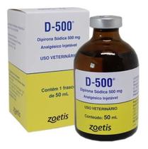 D-500 - AnaLGésico Injetável - 50 Ml - Zoetis Kit 3 Unidades