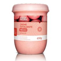 D'agua Natural Creme Esfoliante Apricot Media Abrasão 650g