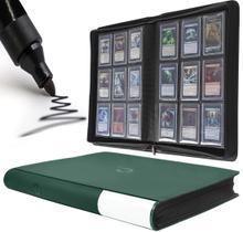D DACKIT Toploader Binder C Blackish Green contém 288 cartas