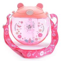 (D) Garrafa de água fofa donuts chaleira portátil de silicone com s (D) Garrafa de água fofa donuts chaleira portátil de silicone com s