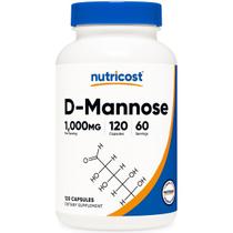 D-Mannose 1,000 mg 120 Capsules Nutricost D-Mannose 1,000 mg 120 Capsules Nutricost