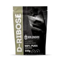 D - Ribose 250g - 100% Puro Importado - Soldier Nutrition D - Ribose 250g - 100% Puro Importado - Soldier Nutrition