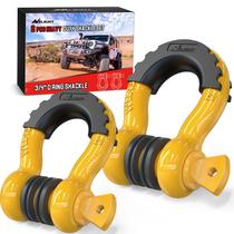 D-Ring Shackle Nilight 3/4, 9.500 libras, Break Strength, pacote com 2