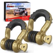 D-Ring Shackle Nilight 3/4, 9.500 libras, Break Strength, pacote com 2