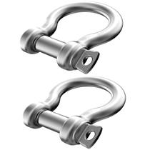 D Ring Shackles Hulless 304 em aço inoxidável 14 mm 1800 kg