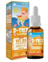 D-Trix Kids Vit. D3 500ui Morango 30ml D-Trix Kids Vit. D3 500ui Morango 30ml