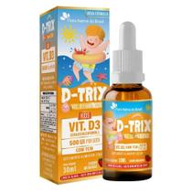 D-Trix Vitamina D3 Gotas 500UI Sabor Morango 30ml
