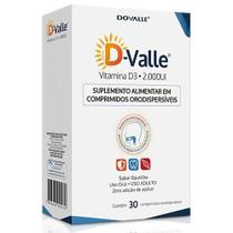 D-valle 2.000ui com 30 comprimidos orodispersíveis