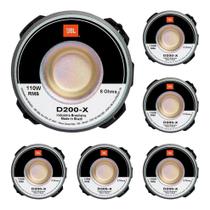 D200x Kit 6 Unidade Driver Jbl Selenium Boca Corneta Potente