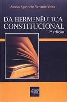 Da Hermenêutica Constitucional Da Hermenêutica Constitucional