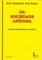 Da Sociedade Anônima - 01Ed/11 - ICONE Da Sociedade Anônima - 01Ed/11 - ICONE