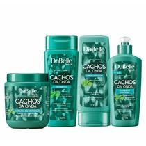 Dabelle Cachos da Onda Shampoo e Condicionador 425ml + Máscara Hidratação 400g + Creme 270ml - DaBelle Hair