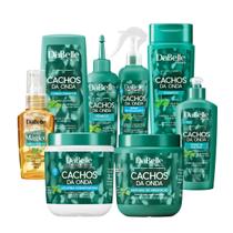 Dabelle Kit Cachos da Onda Shampoo e Condicionador Tratamento Capilar Completo + Finalizadores