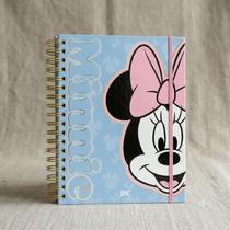 DAC Caderno Smart Universitário Minnie, Folhas Destraváveis para Estudantes Prático e Durável, Material Escolar