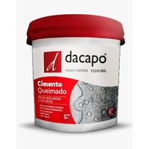 Dacapo Cimento Queimado Áreas Molhadas e Fachada Concreto 5kg Dacapo Cimento Queimado Áreas Molhadas e Fachada Concreto 5kg