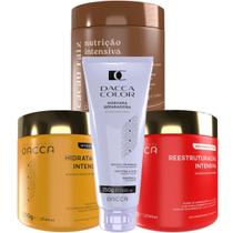 Dacca Profissional Cronograma Capilar Completo Hidratação, Nutrição, Reconstrução e Reparação