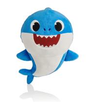 Daddy Shark de Pelúcia 29cm com Música Original Baby Shark WomWee SUNNY 2352 Daddy Shark de Pelúcia 29cm com Música Original Baby Shark WomWee SUNNY 2352