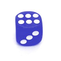 Dado Azul 6 Lados 1mm Orixás Umbanda Erês Iemanjá Un Dado Azul 6 Lados 1mm Orixás Umbanda Erês Iemanjá Un