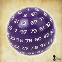 Dado D100 Púrpura - RPG Dado D100 Púrpura - RPG