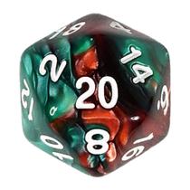 Dado D20 Mesclado Avulso - RPG Dado D20 Mesclado Avulso - RPG