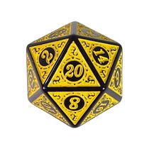 Dado D20 Runas Alto Relevo - RPG Dado D20 Runas Alto Relevo - RPG