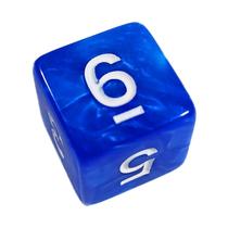 Dado D6 Marmorizado Avulso - RPG