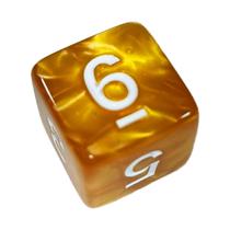 Dado D6 Marmorizado Avulso - RPG Dado D6 Marmorizado Avulso - RPG