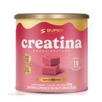 Dado De Creatina Pote Com 40 Unidades Super Nutrition Morango