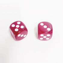 Dado de Resina Vermelho 12x12mm - 500gr