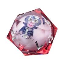 Dado Jumbo De 55mm Com Emissão De Luz D20 Para Dungeons And Dragons COC RPG TRPG MTG Jogo De