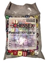 Dados Chessex LB-o-d6 - Sortimento de 80 a 100 Peças Dados Chessex LB-o-d6 - Sortimento de 80 a 100 Peças