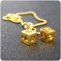 Dados da Sorte Star Wars Millennium Falcon SOLO Leia Pingente Sabacc Dices Guerra Nas Estrelas