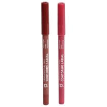 Dailus Kit - Lápis para Contorno Labial Taupe e Rose
