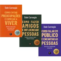 Dale Carnegie Grandes Obras Desenvolvimento Pessoal Completo Trilogia Inteligência Emocional Oratória e Autoconfiança