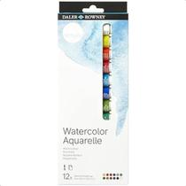 Daler Rowney Simply Tinta Aquarela Bisnagas de 12ml 12 Cores