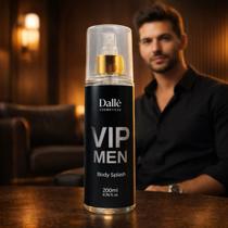Dallé Cosméticos VIP Men Body Splash Masculino 200ml Desodorante Colônia Spray Corporal