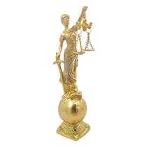 Dama da Justiça estatueta decorativa Deusa Temis Direito Advogado Themis