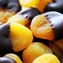 Damasco com Chocolate 70% Cacau 100g