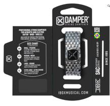 Damper Abafador para guitarra, violão, baixo4c, Ibox Artistic Line - Crystal
