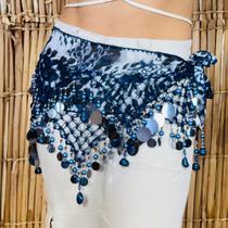 Dança do Ventre Lenço Cinto Quadril Luxo Lindos Detalhes Pastilhas Prateadas- LQL12 Dança do Ventre Lenço Cinto Quadril Luxo Lindos Detalhes Pastilhas Prateadas- LQL12
