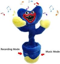 Dançando Poppy Playtime Huggy Wuggy Pelúcia Boneca Brinquedo,