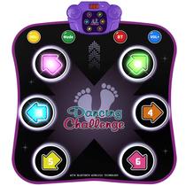 Dance Mat Flooyes para crianças de 3 a 12 anos com Bluetooth e 5 jogos