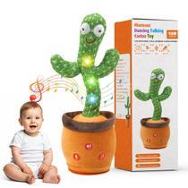 Dancing Talking Cactus Toy Manvaxz com 120 músicas em inglês