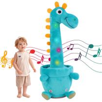 Dancing Talking Dinosaur LLUKEME para bebê com gravação de 60 músicas
