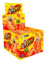 Danilla Bala De Gelatina Diploko Hot Dog Sabor Tutti Frutti Com 24 Unidades