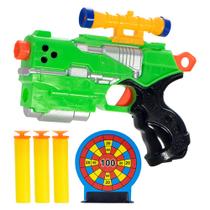 Dardos de Espuma Com Pistola Lançadora Brinquedo P/ Criança - Zein Importadora
